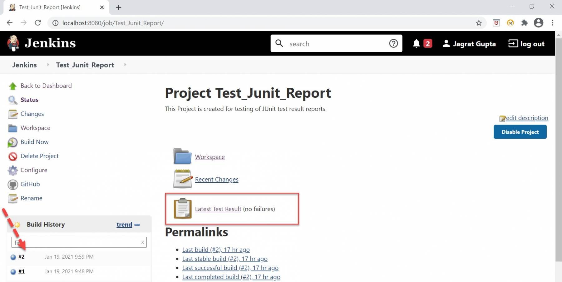 Jenkins reports understanding reports in jenkins